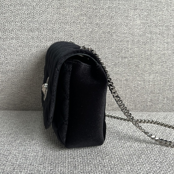 One day SALE!! Versace La Medusa icon velvet leather quilted crossbody bag NEW - Picture 5 of 9